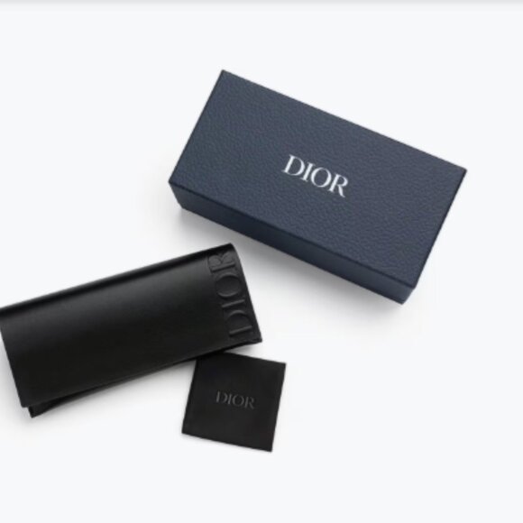 NEW DIOR WOMEN SQUARE HAVANA GOLD WOMEN SUNGLASSES DIOR - Picture 4 of 4